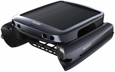 Beatbot iSkim cerulean solar robotic pool skimmer floating on water surface