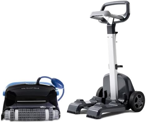 Dolphin Nautilus CC Plus Wi-Fi with caddy rolling storage cart