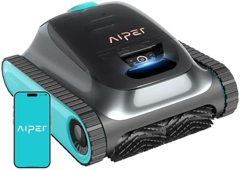 Aiper Scuba S1 blue color variant inground pool cleaning robot