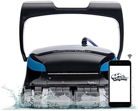 Dolphin Nautilus CC Pro active waterline scrubber brush removing scum ring