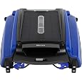 Betta SE Plus solar-powered robotic pool skimmer on pool water surface