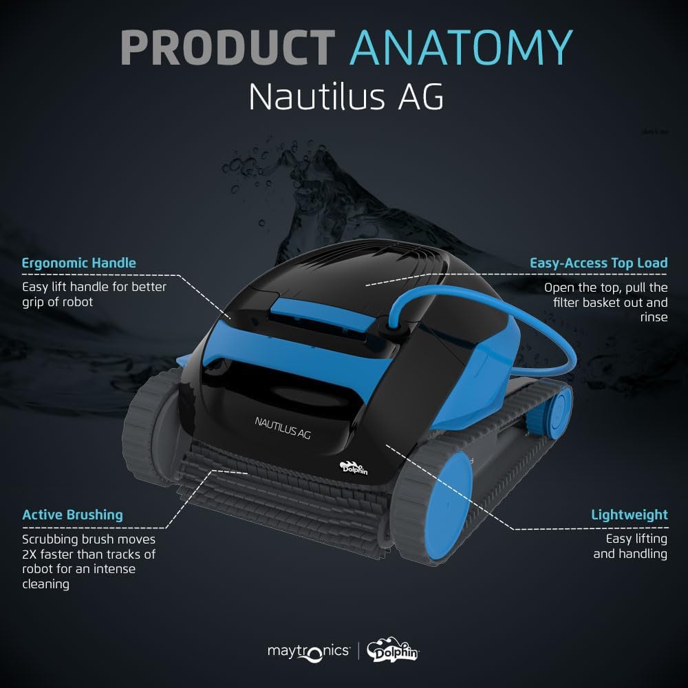 Dolphin Nautilus AG cable management swivel for tangle-free cleaning