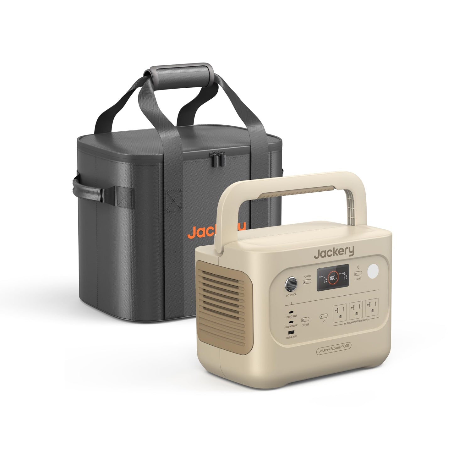 Jackery Solar Generator 1000 v2 with 200W Solar Panel,1070Wh Portable Power Station LiFePO4 Battery,1500W AC/100W USB-C Output, 1Hr Fast Charge for Outdoor,Off-Grid Living,RV,Emergency