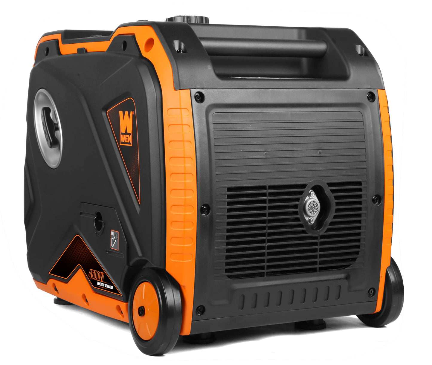 WEN 6800-Watt Dual Fuel RV-Ready Electric Start Portable Inverter Generator with Fuel Shut Off and CO Watchdog for Electric Vehicle Backup (DF680iX)