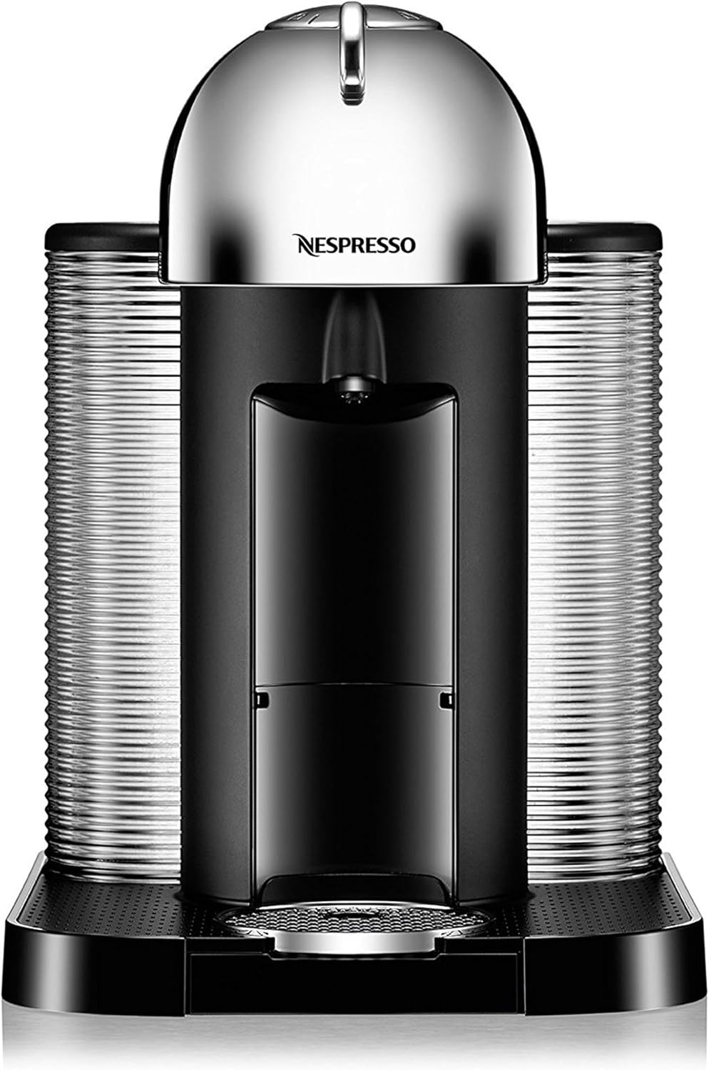 Nespresso Vertuo Coffee and Espresso Maker by Breville, Chrome with Aeroccino Milk Frother