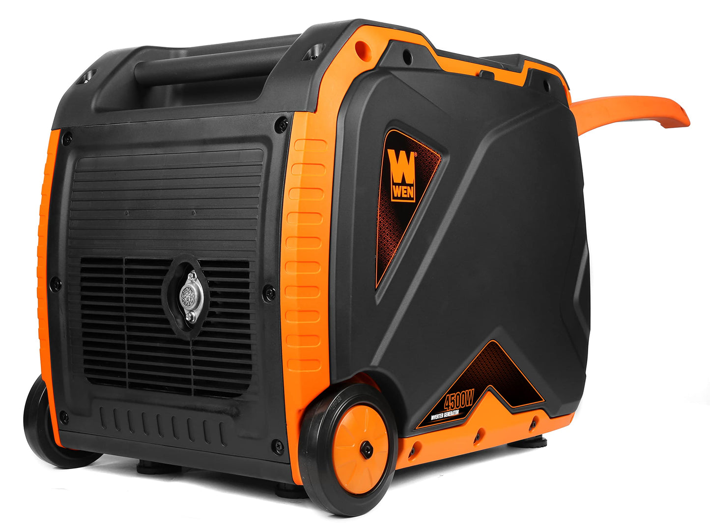 WEN 6800-Watt Dual Fuel RV-Ready Electric Start Portable Inverter Generator with Fuel Shut Off and CO Watchdog for Electric Vehicle Backup (DF680iX)