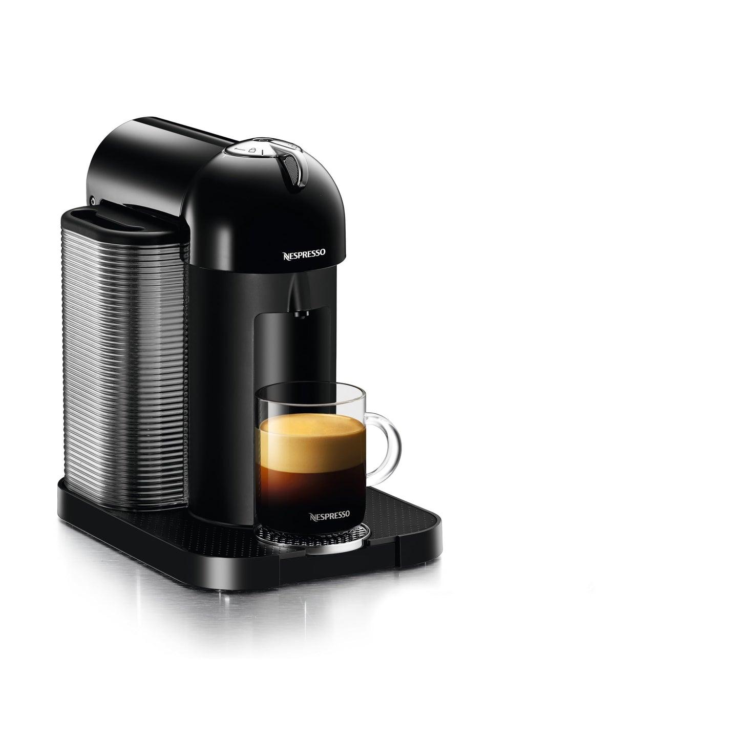 Nespresso Vertuo Coffee and Espresso Maker by Breville, Chrome with Aeroccino Milk Frother