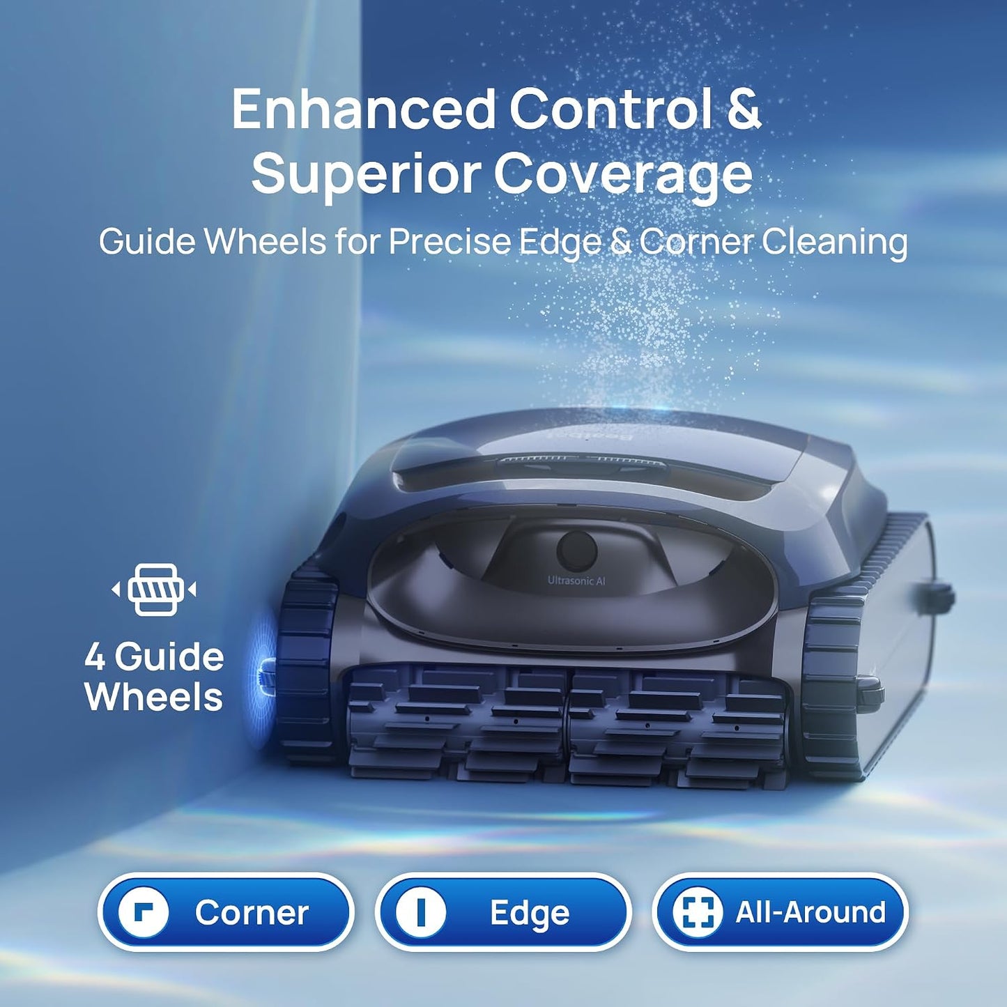 Beatbot AquaSense 2 S-path floor and N-path wall navigation pattern