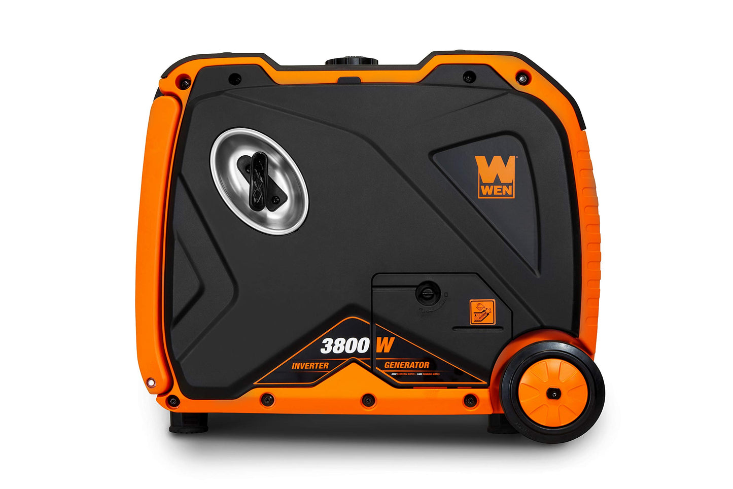 WEN 6800-Watt Dual Fuel RV-Ready Electric Start Portable Inverter Generator with Fuel Shut Off and CO Watchdog for Electric Vehicle Backup (DF680iX)