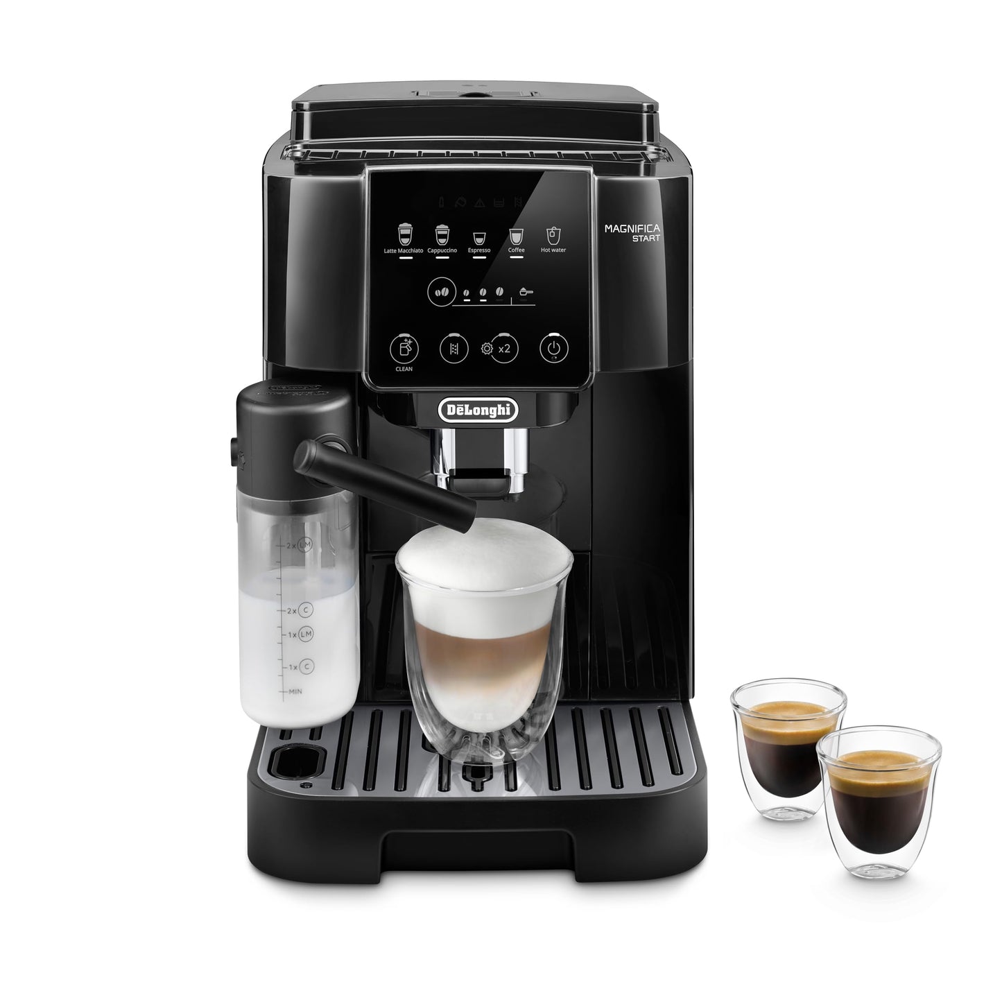 De'Longhi Magnifica Evo Automatic Espresso Machine, Milk Frother, Silver | #1 Worldwide Espresso Machine Maker, 7 One-Touch Recipes, Frother, Built-In Grinder, Craft Personalized Signature Drink
