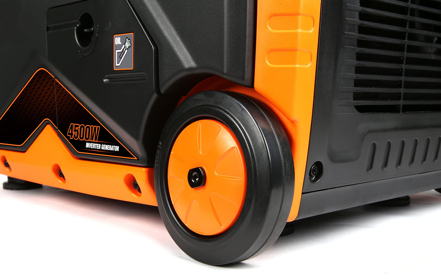 WEN 6800-Watt Dual Fuel RV-Ready Electric Start Portable Inverter Generator with Fuel Shut Off and CO Watchdog for Electric Vehicle Backup (DF680iX)