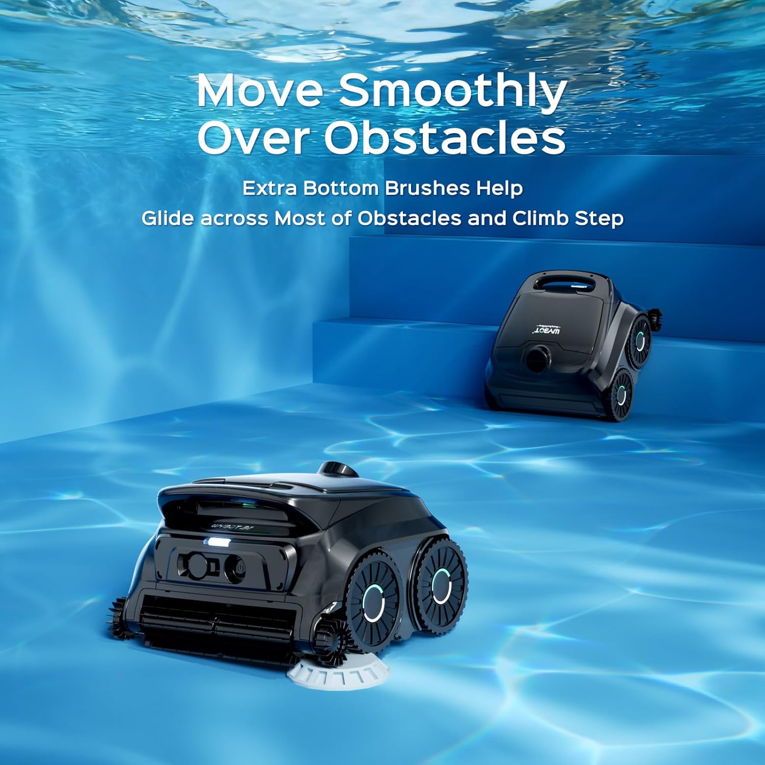 WYBOT B1 pool cleaner quick clean mode 60-minute pre-swim refresh