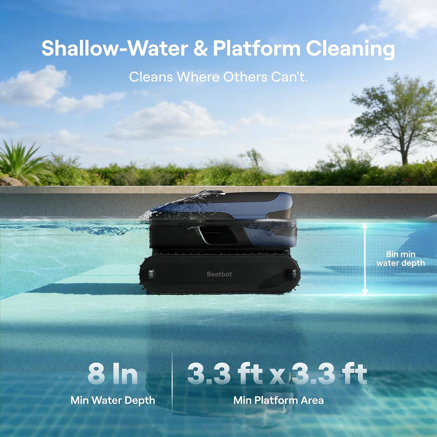 Beatbot Sora 70 6L large capacity debris basket for extended sessions
