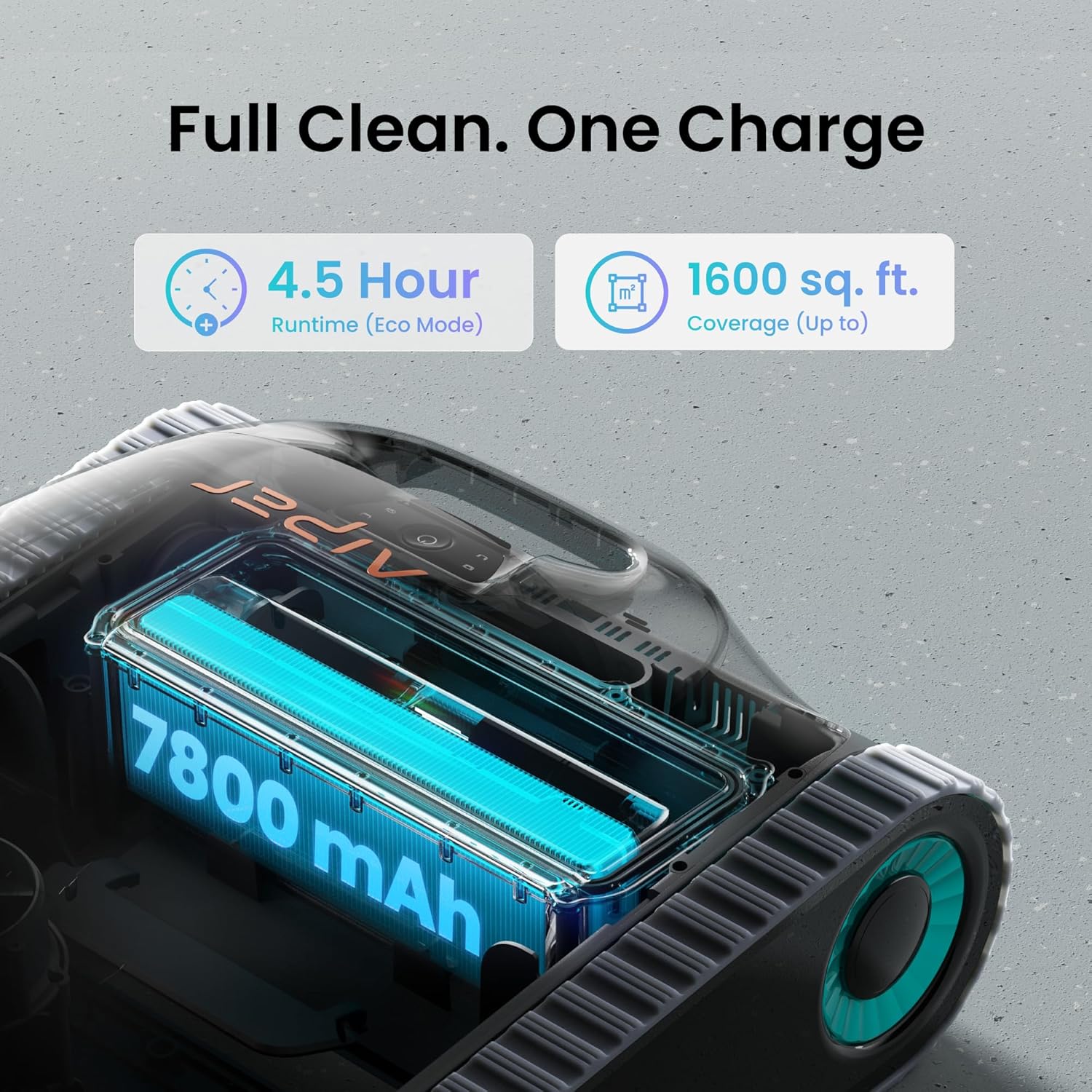 Aiper Scuba S1 app weekly custom cleaning schedule setup