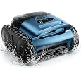 Lodoba 2026 robotic pool vacuum on pool deck ready for deployment