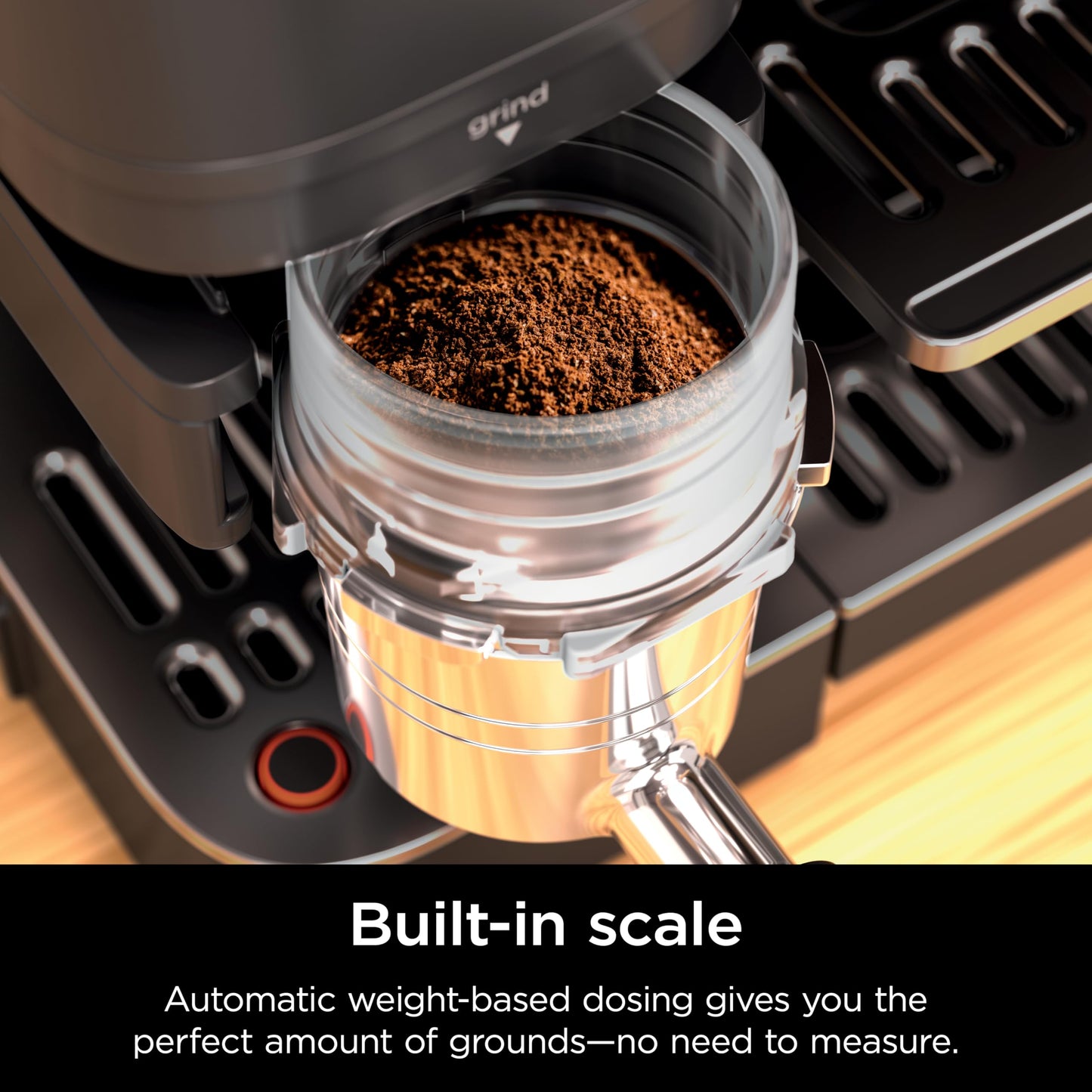Ninja Luxe Café Premier 3-in-1 Espresso Machine, Drip Coffee, & Cold Brew | Built-in Grinder, Hands-Free Milk Frother, and Assisted Tamper for Cappuccinos & Lattes, Stainless Steel, ES601
