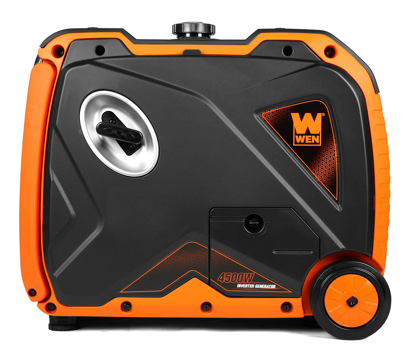WEN 6800-Watt Dual Fuel RV-Ready Electric Start Portable Inverter Generator with Fuel Shut Off and CO Watchdog for Electric Vehicle Backup (DF680iX)